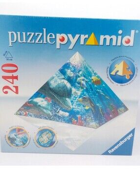 Ravensburger Puzzlepyramid Spirit of the Sea 240 Piece 3D Puzzle #114665 New